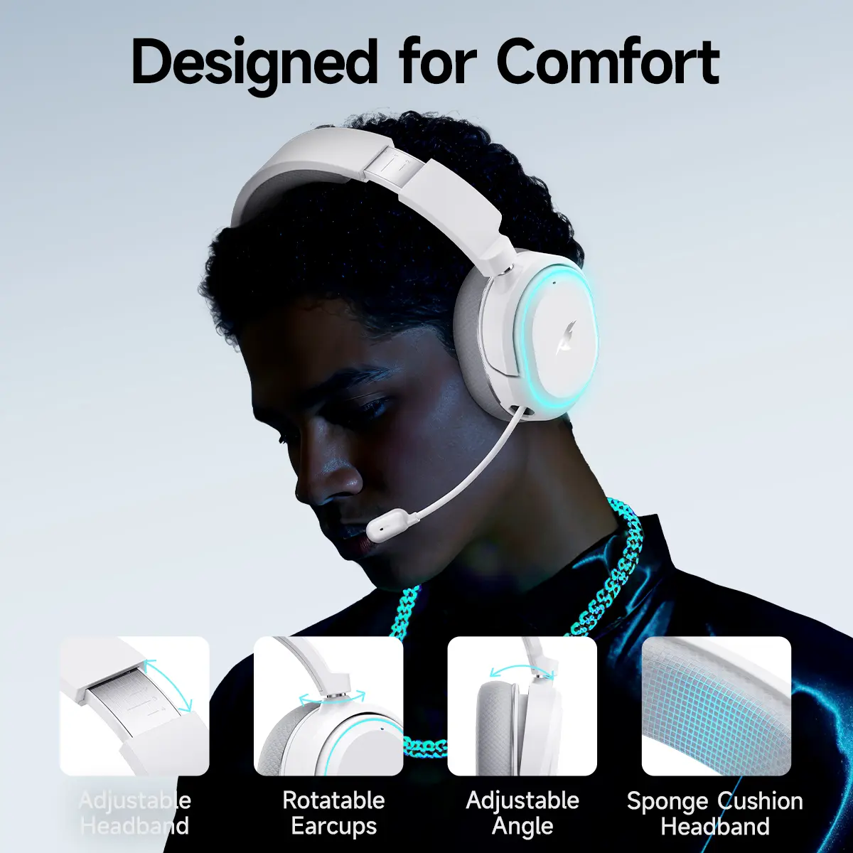 G2 Bluetooth Gaming Headset, 7.1 Surround