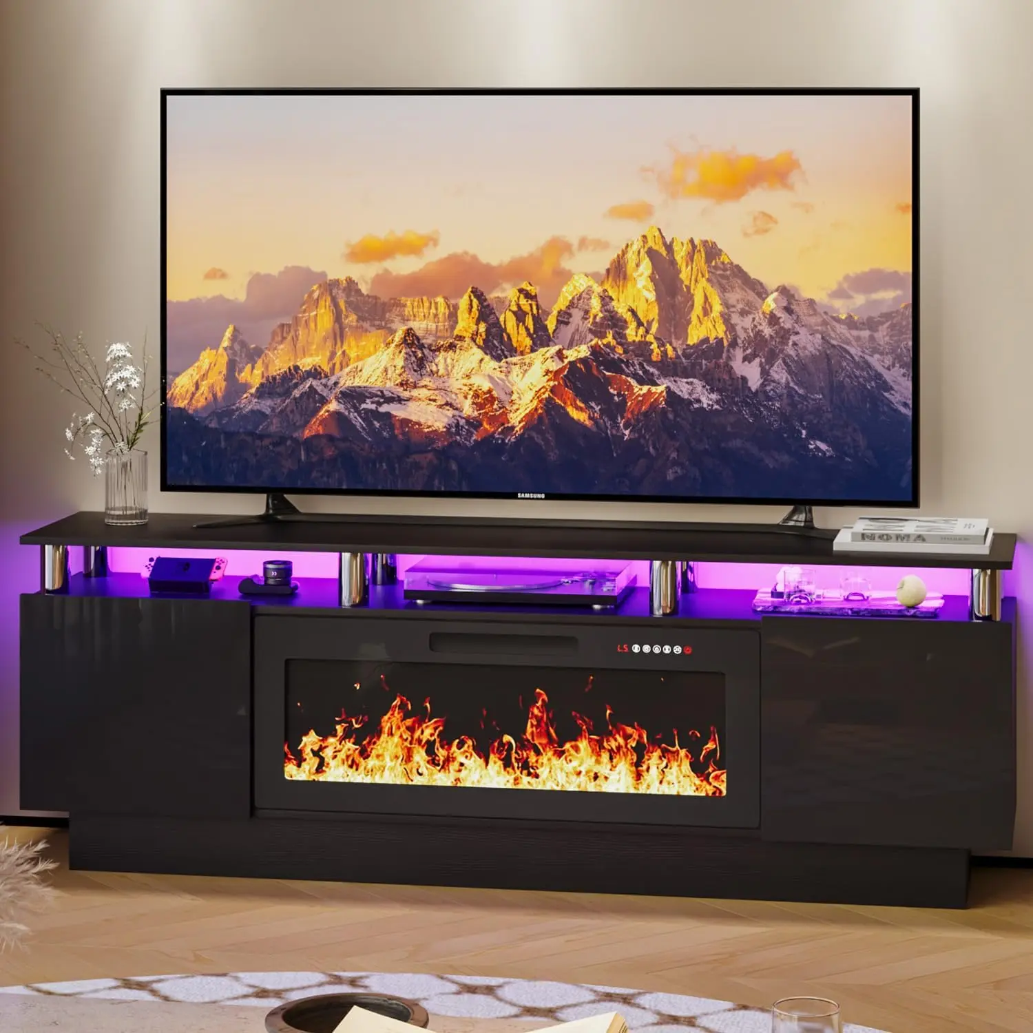 Fireplace TV Stand
