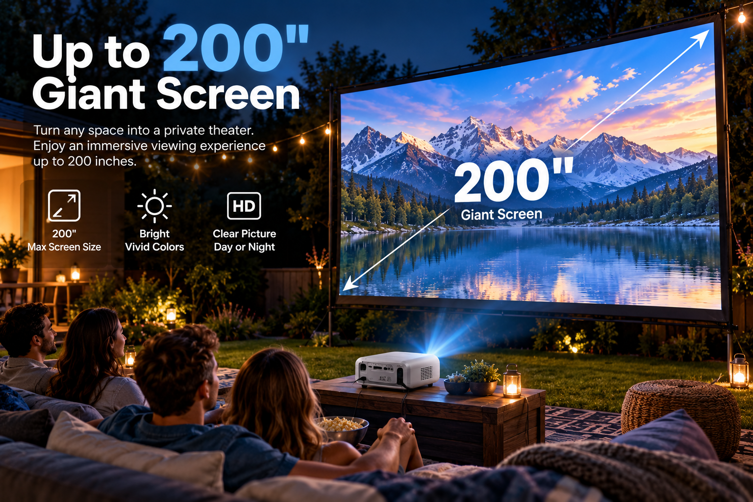 Bluetooth projector audio