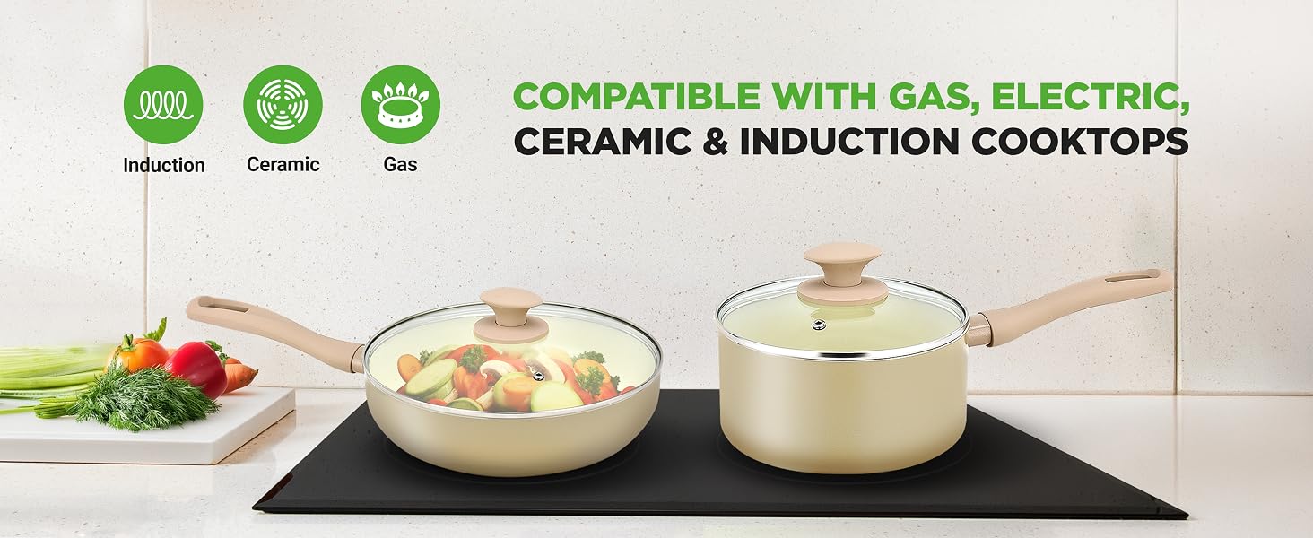pots and pans set non stick pots and pans set cookware set ceramic cookware set