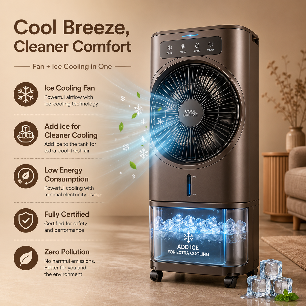 Cooling Floor Fan