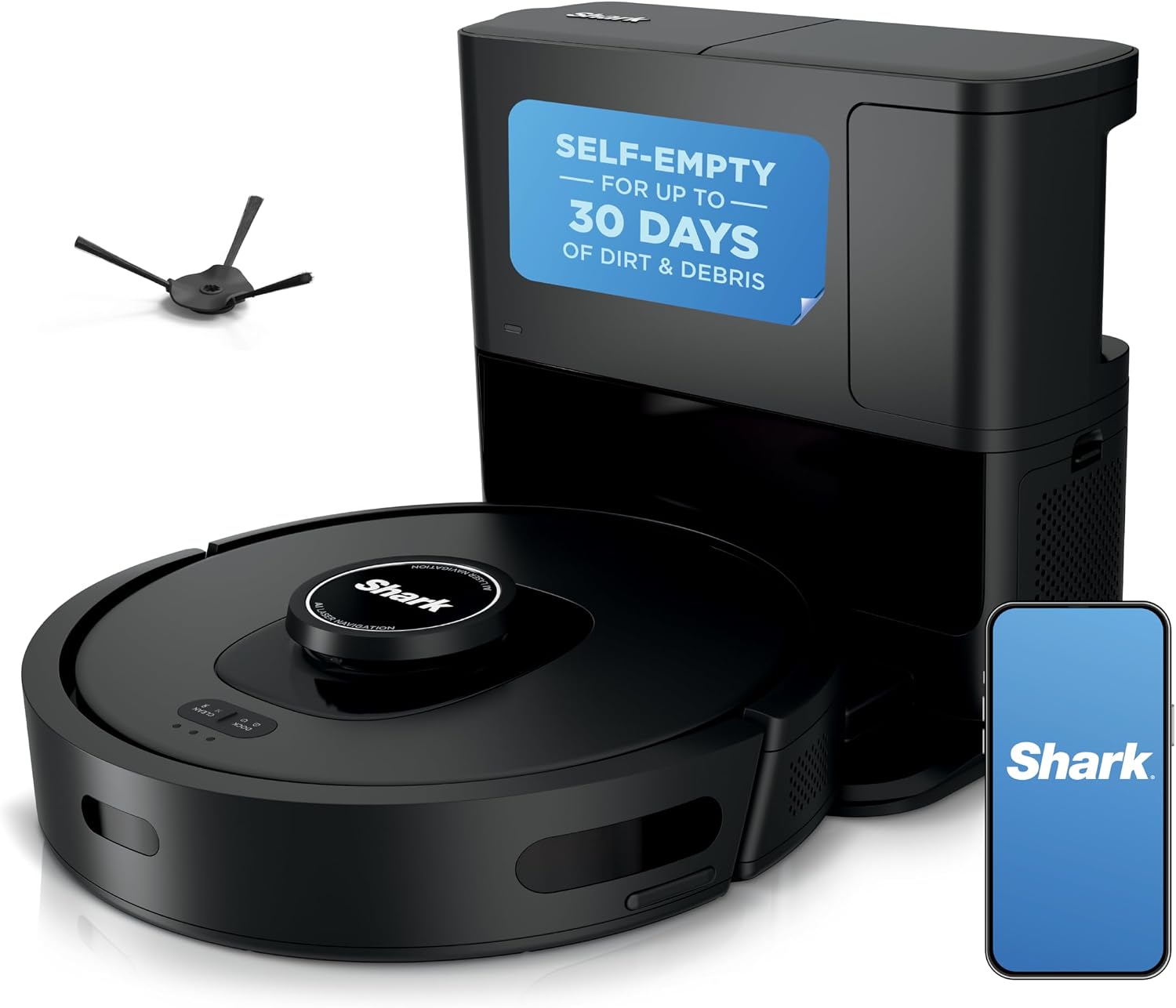 Smart AI Self-Empty Robot Vacuum for Pet Hair