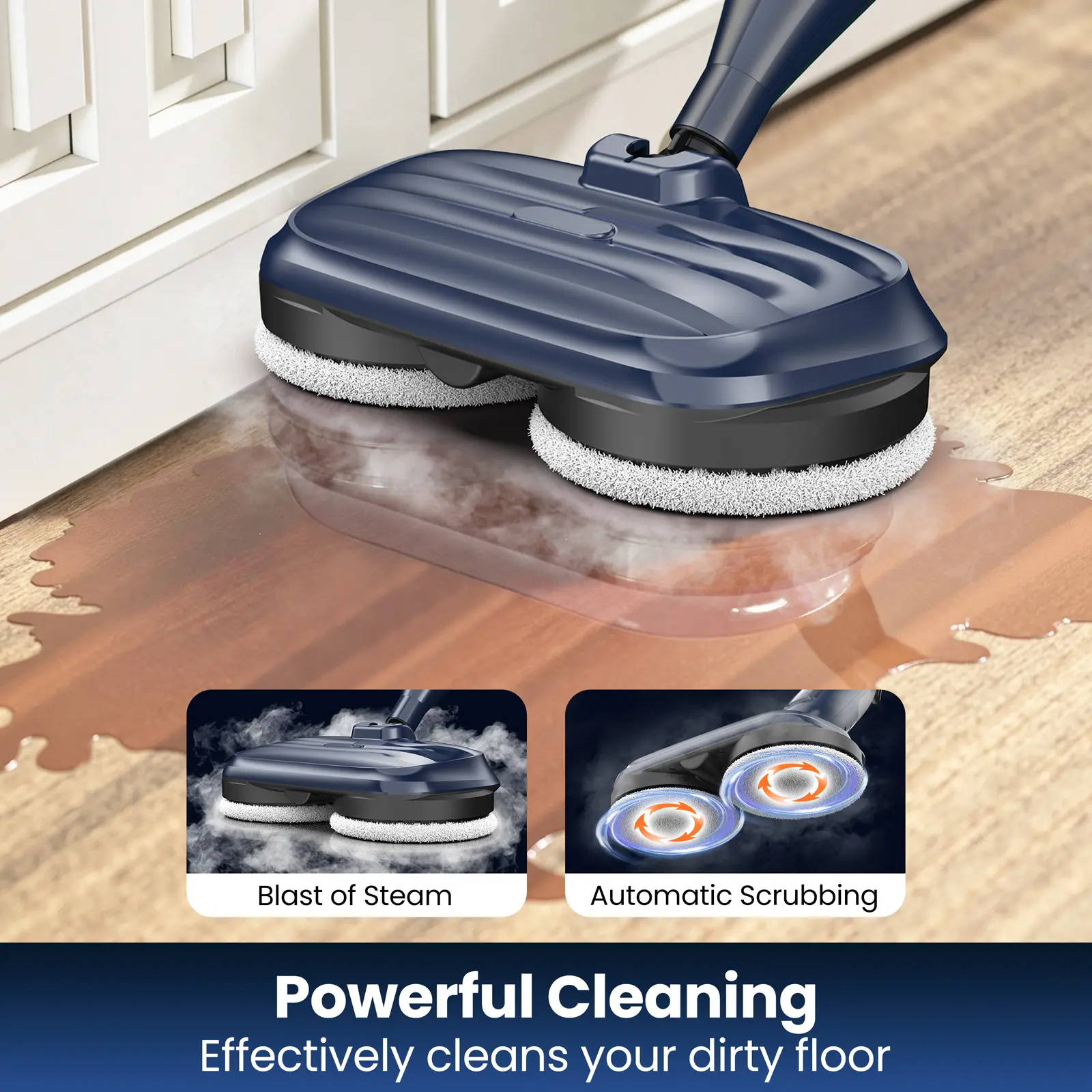 Electric Rotating Steam Mop