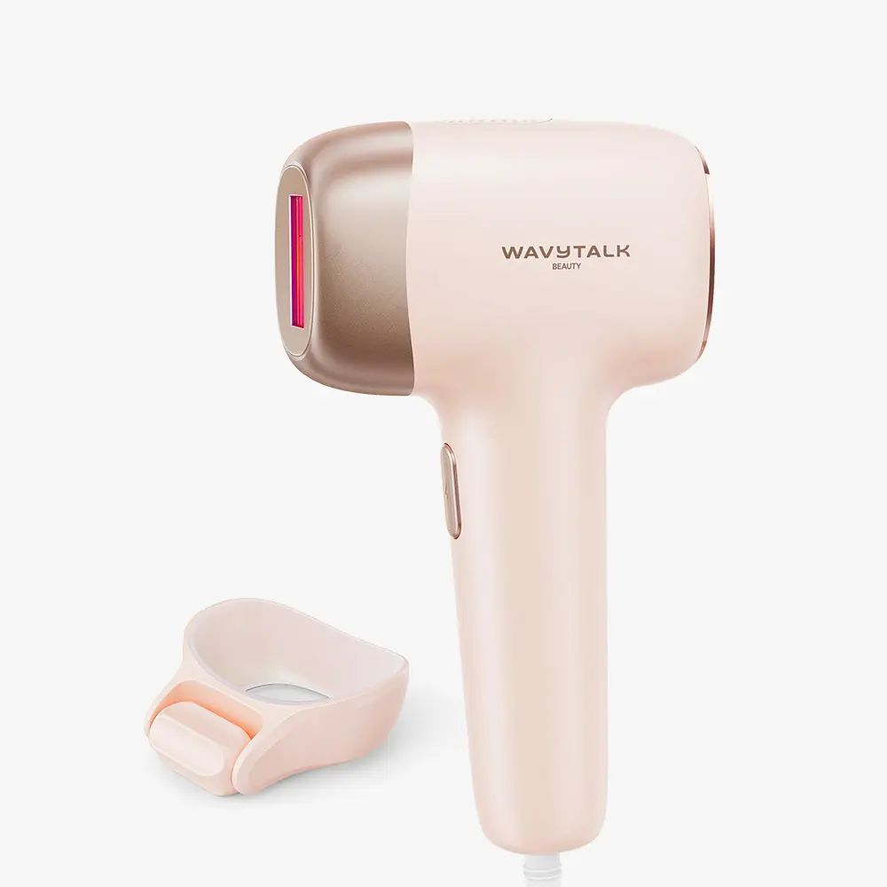 Hair Removal with Ice Cooling