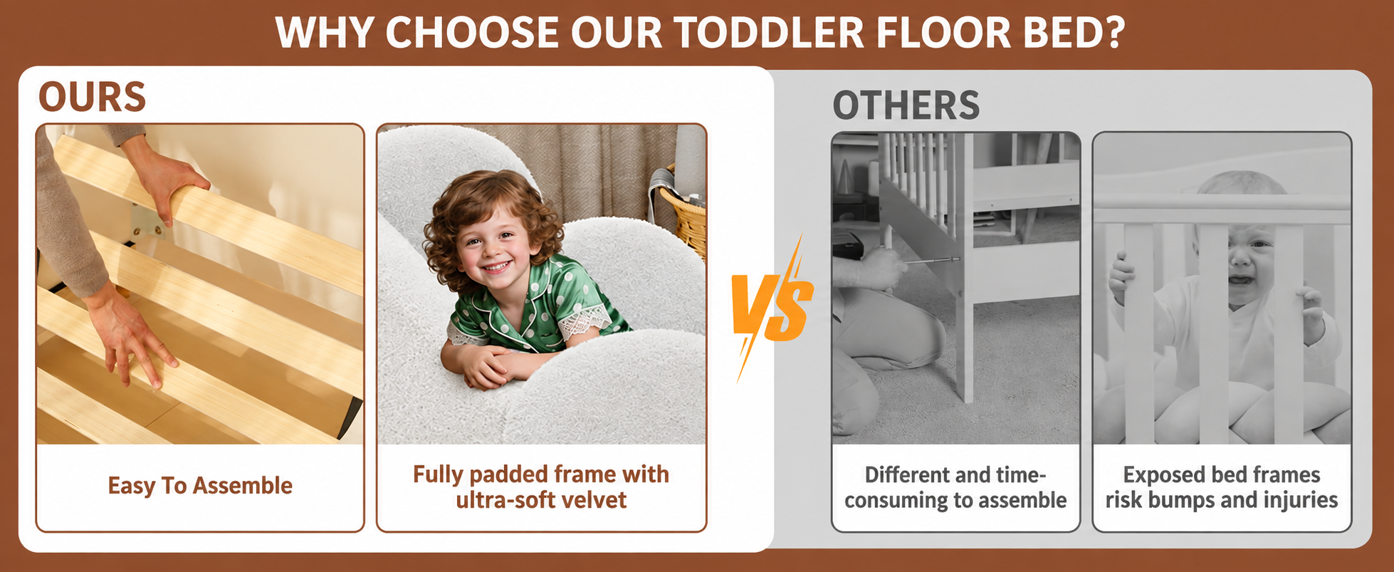 Toddler Bed High Side Rails