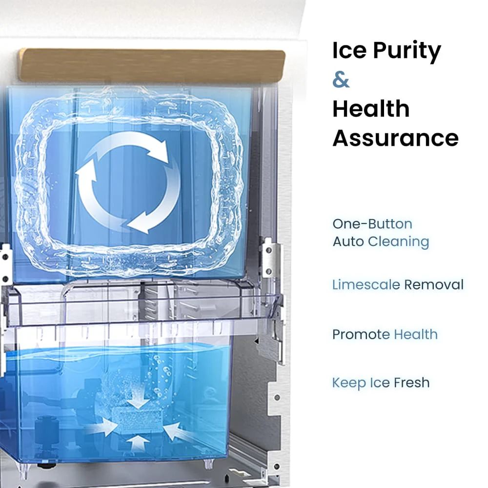 Household V2.0 Countertop Nugget Ice Maker Machine for Home