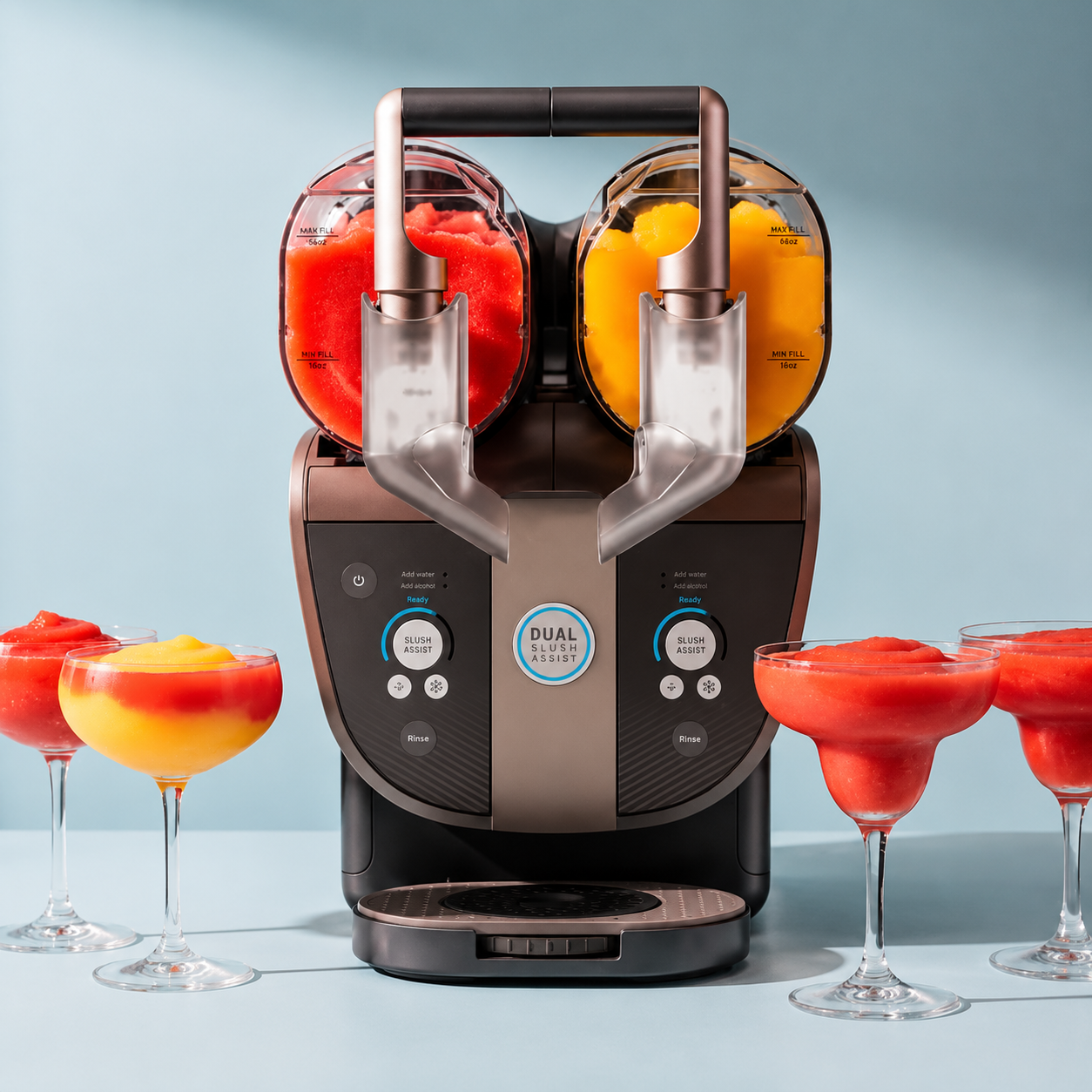 Twist Smart Frozen Drink Maker, 144 oz, Taupe
