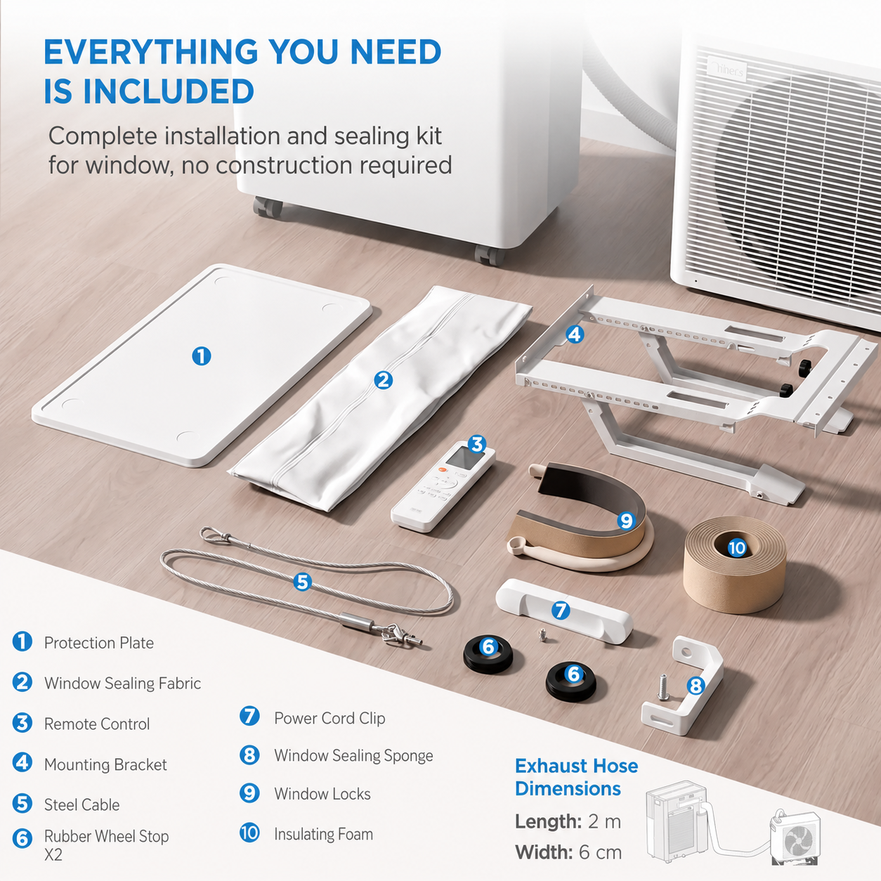 PortaSplit — Cools like a fixed AC, plugs in like a fan.