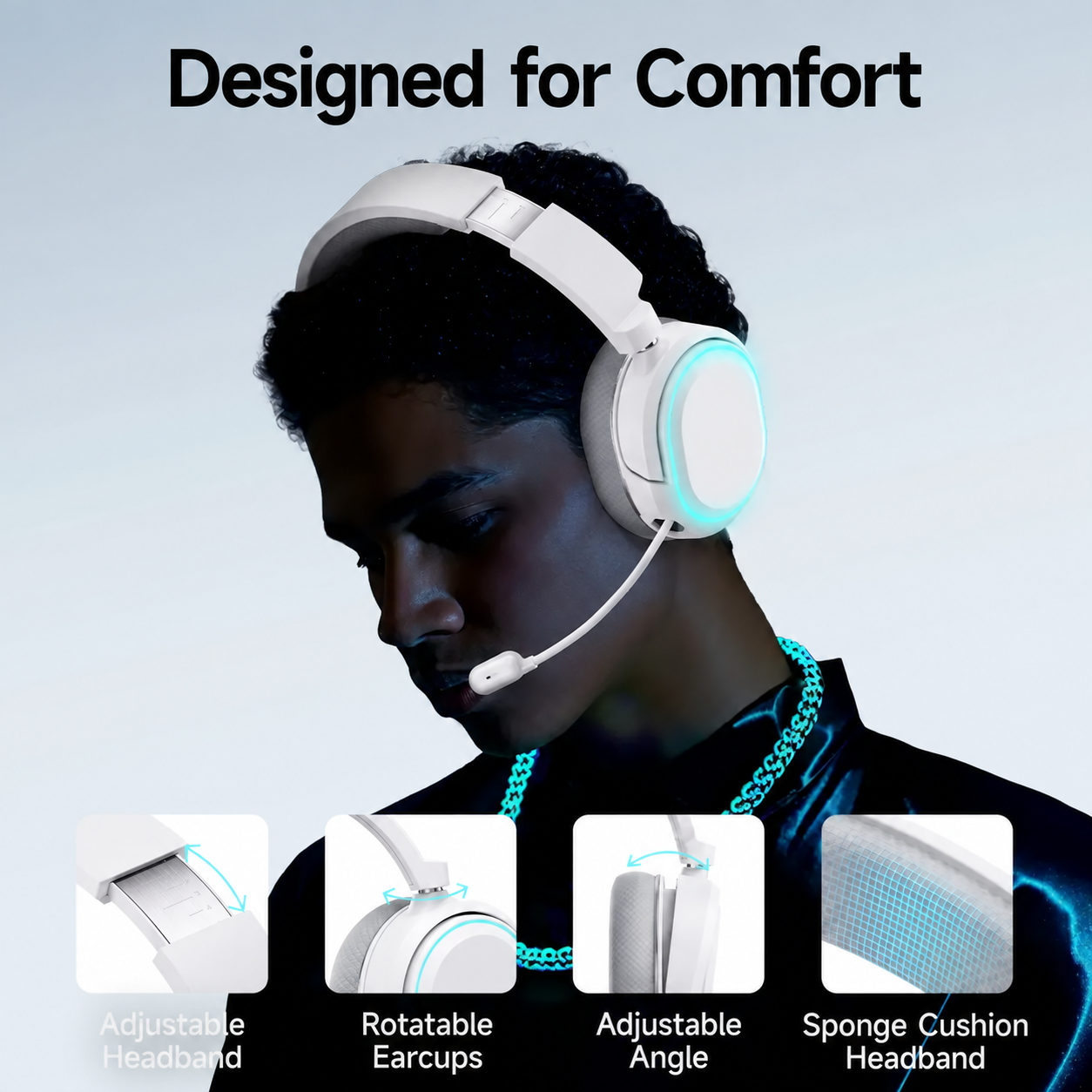 G2 Bluetooth Gaming Headset, 7.1 Surround