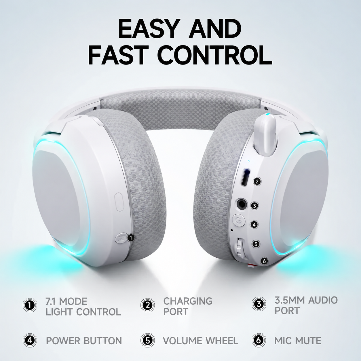 G2 Bluetooth Gaming Headset, 7.1 Surround