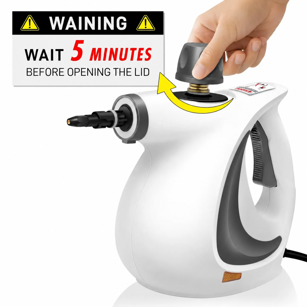 Redhut Portable Handheld Steam Cleaner, 12 Accessories