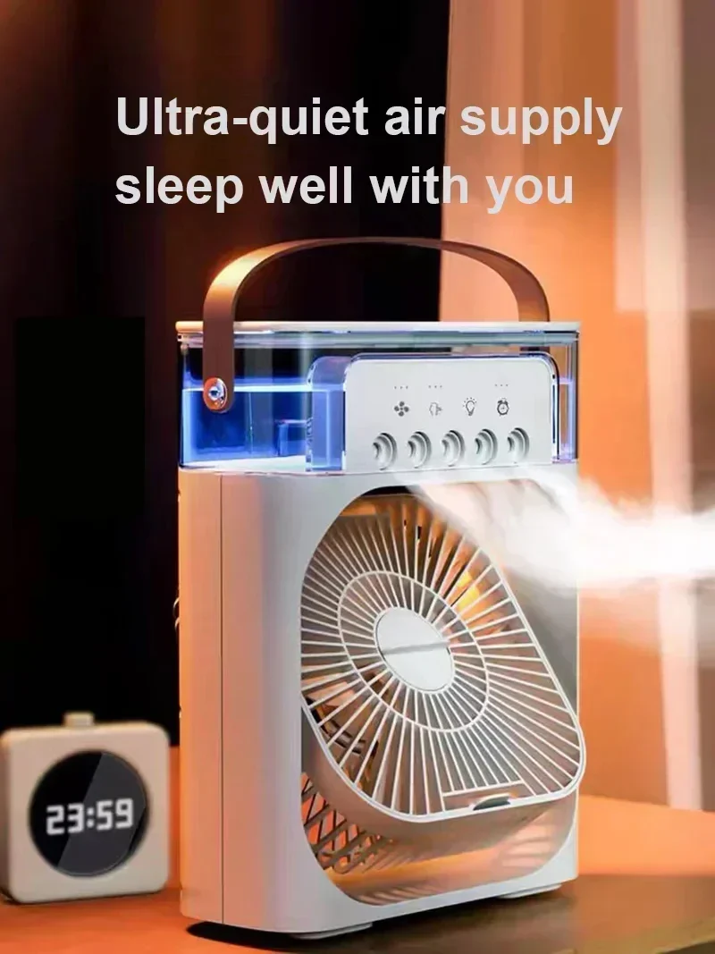FrostFlow Portable Cooler Fan