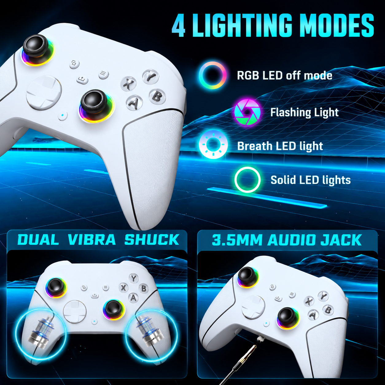 Dual Vibration Gaming Controller