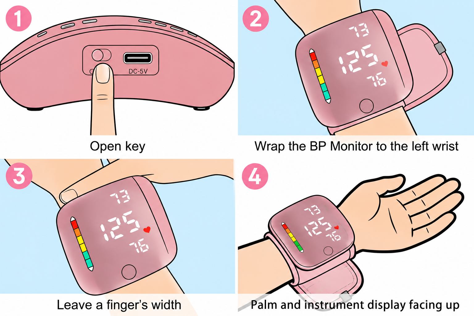How To Wear Wrist Blood Pressure Monitor
