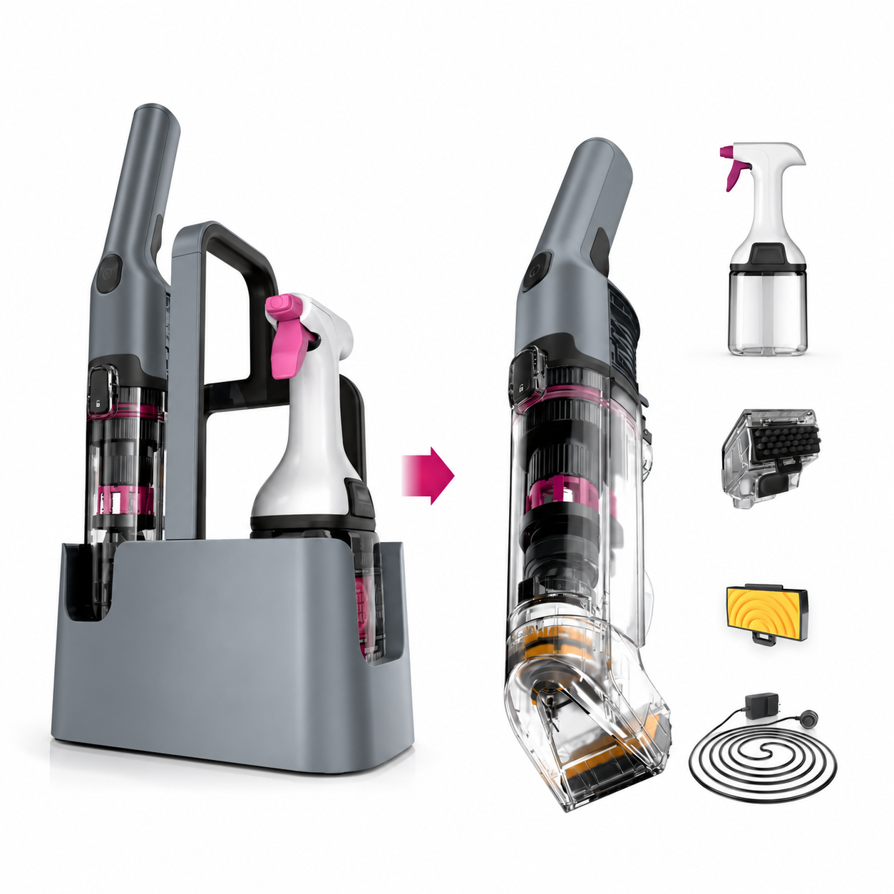 Cordless Portable Stain Cleaner HX104