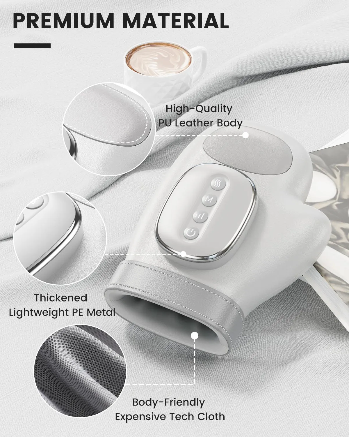 Air compression hand massage