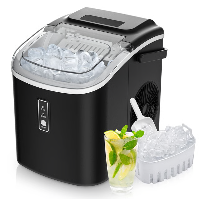 Premium Compact Ice Maker with Fast Cycle & Auto Clean Portable Countertop Ice Machine