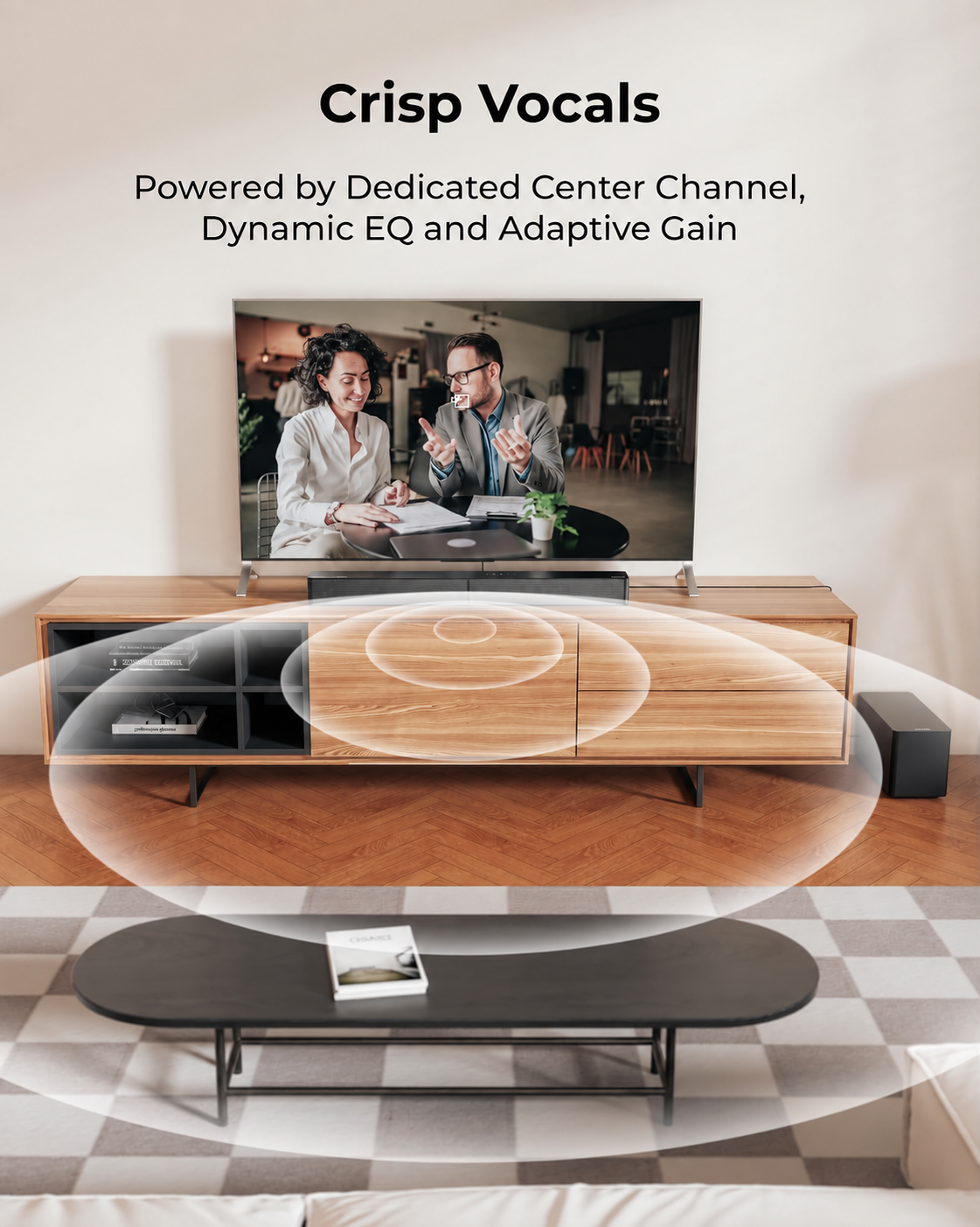 ULTIMEA 5.1CH Surround Sound Bar System with Dolby Atmos, Poseidon M60 product feature image
