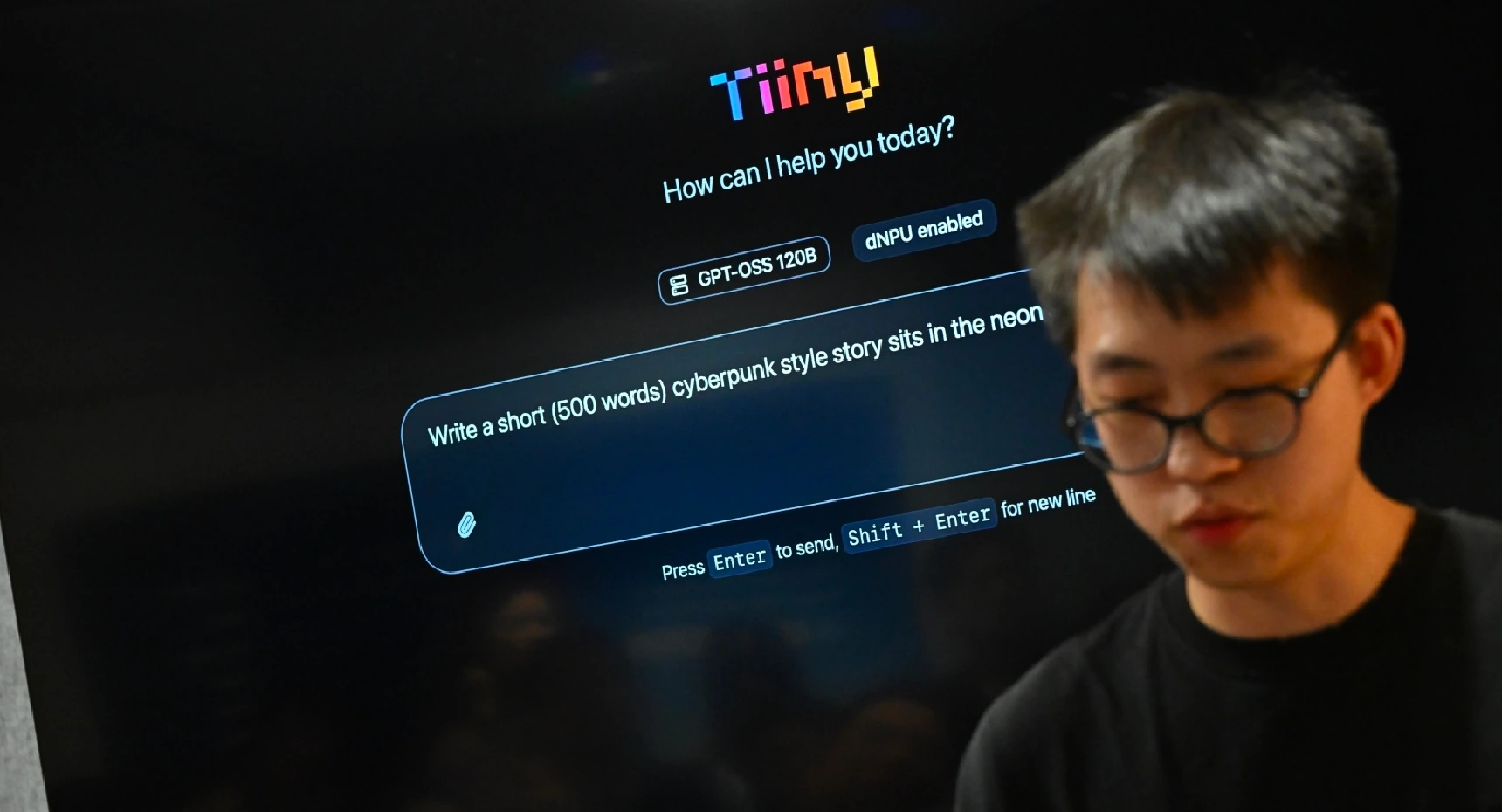 Tiiny AI technology presentation