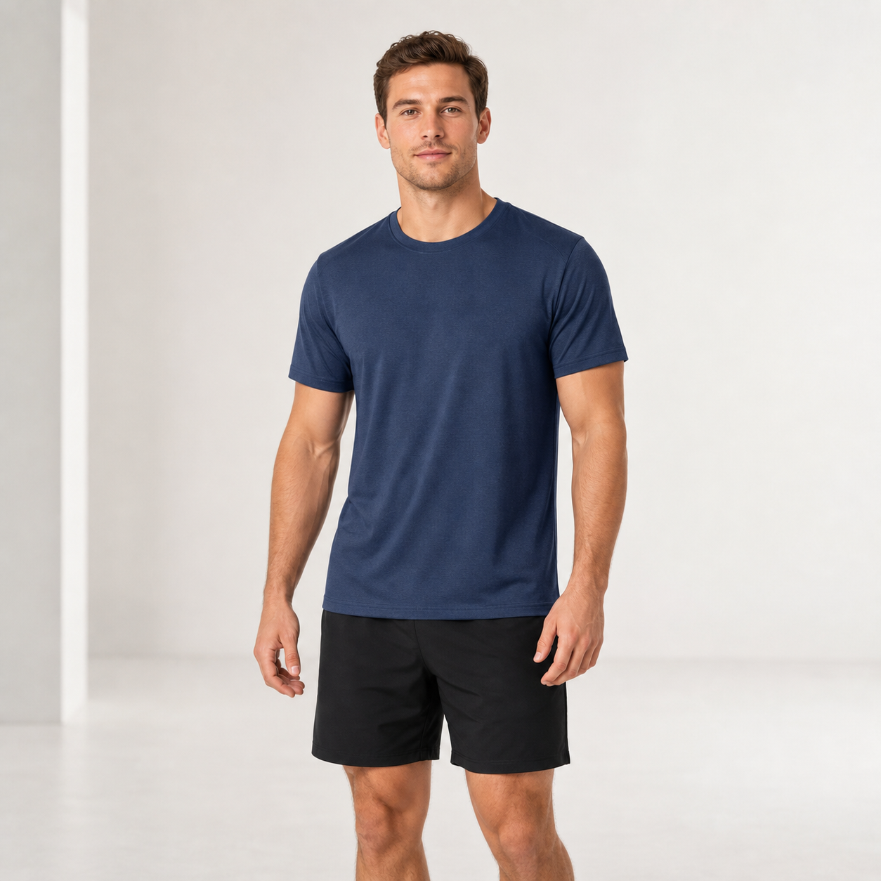 Men's 7-Pack Moisture Wicking Quick Dry Crew Neck T-Shirts - gallery