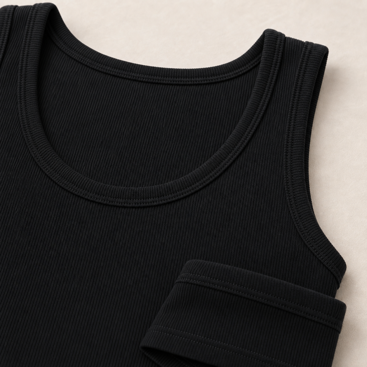 Men's Cotton Spandex Fitted Tank 10-Pack - gallery 03 detail