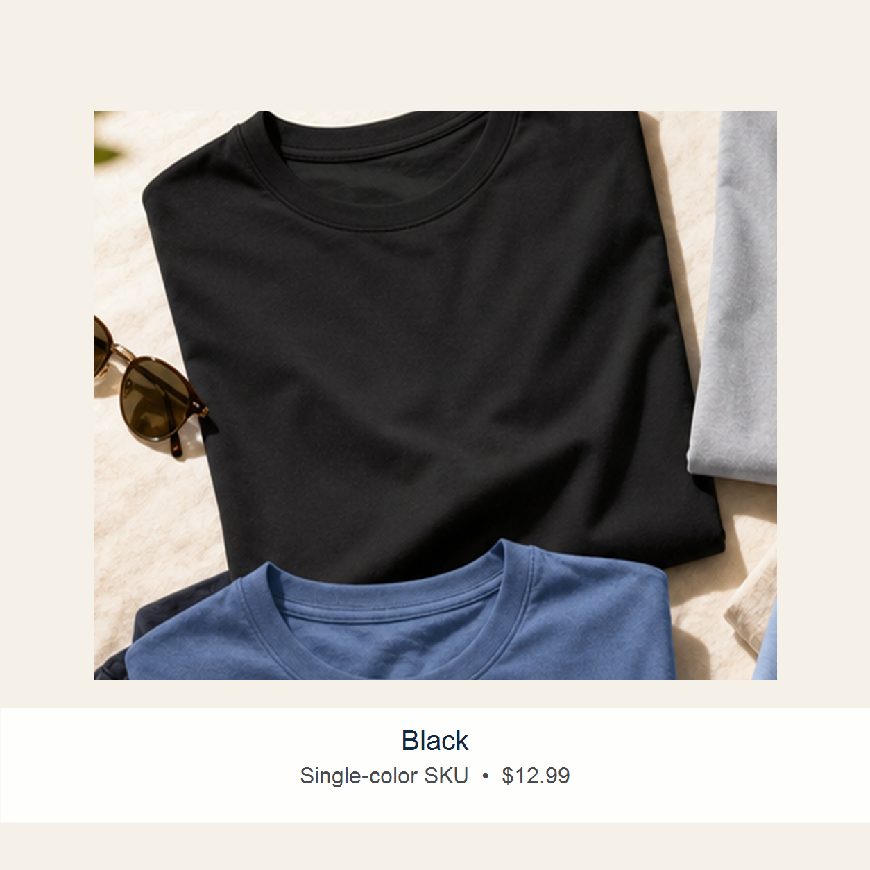 Men's Big & Tall Relaxed Casual Crew Neck T-Shirts 4-Pack - sku black