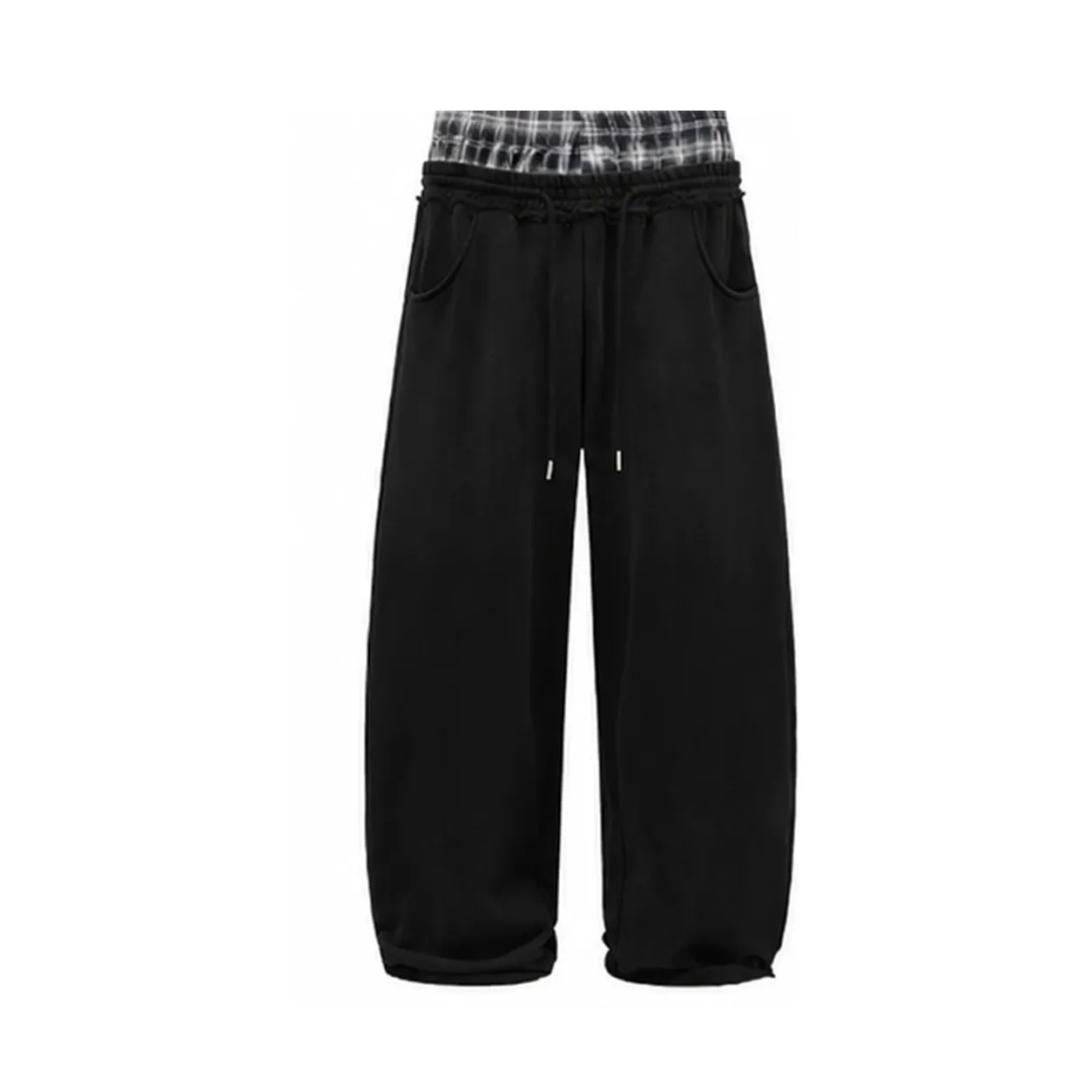 Men's Baggy Sweatpants 6-Pack - Black 6-Pack