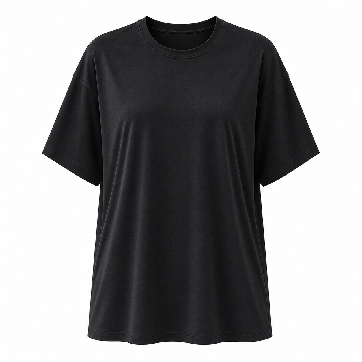 Women's Oversized Quick-Dry Workout T-Shirt Packs - sku black