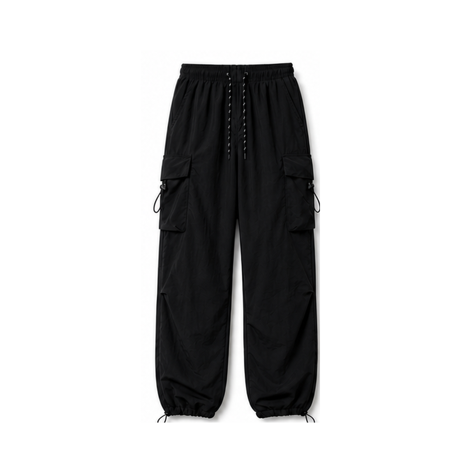 Men's Lightweight Water-Resistant Parachute Cargo Pants Packs SKU option