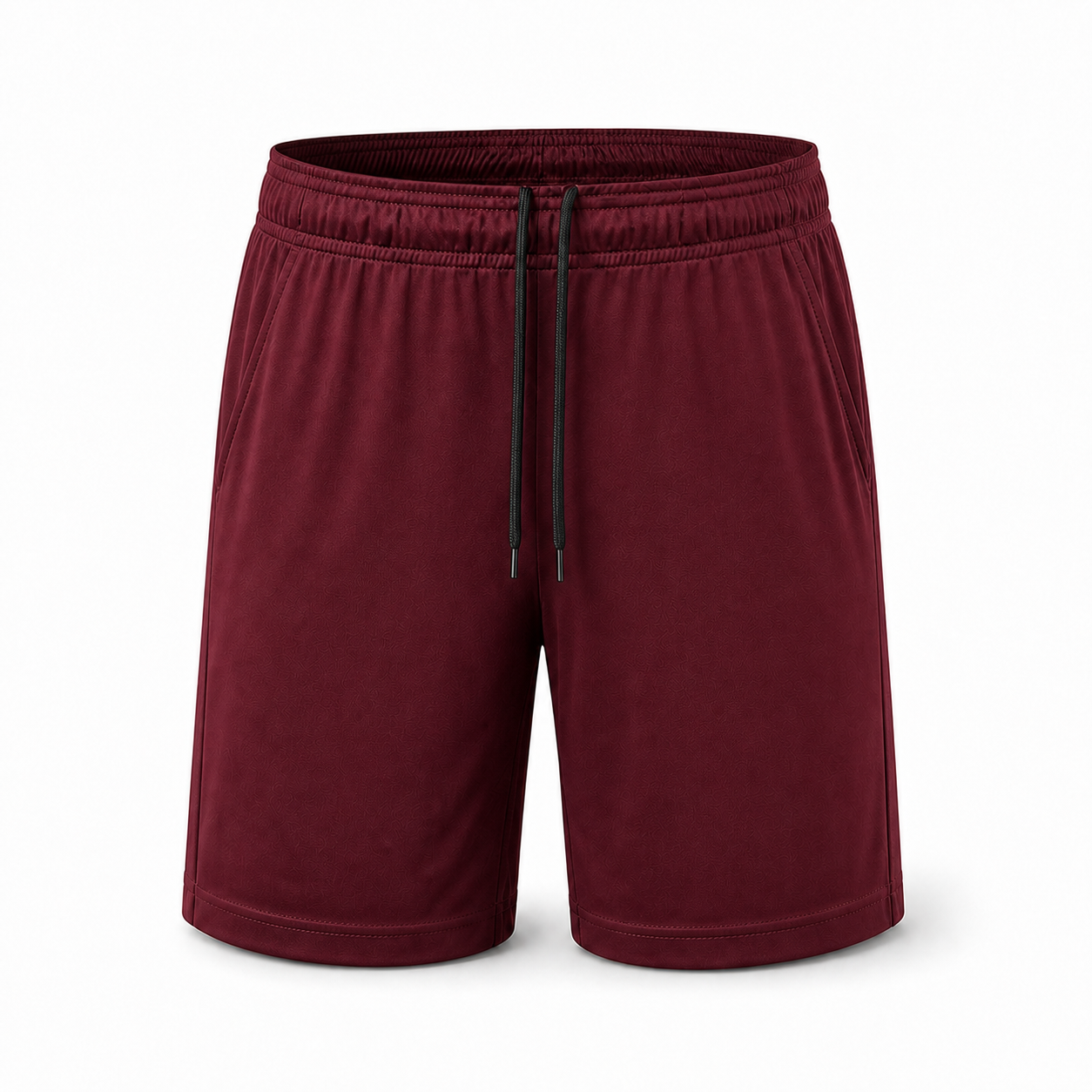 Men's Quick Dry Athletic Gym Shorts Packs - 5-Pack & 8-Pack - Burgundy color option