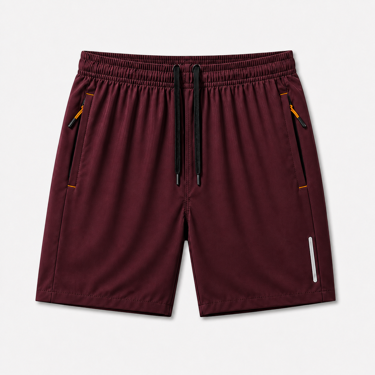 Men's Reflective Zip-Pocket Athletic Shorts Packs SKU option