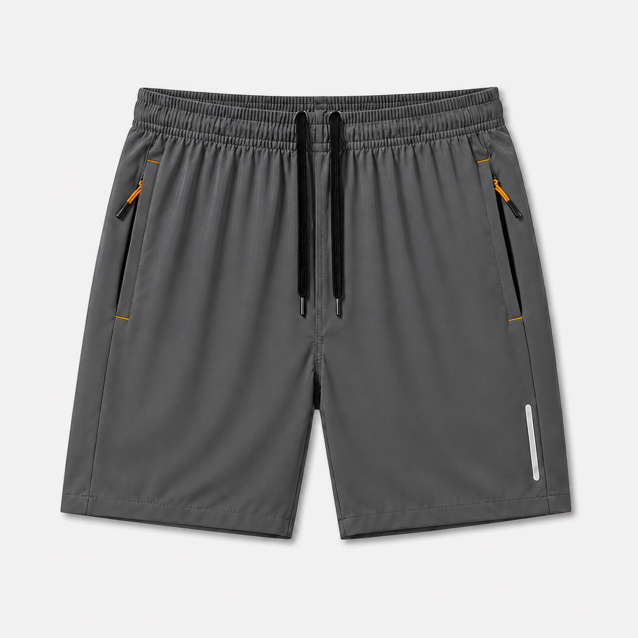 Men's Reflective Zip-Pocket Athletic Shorts Packs SKU option