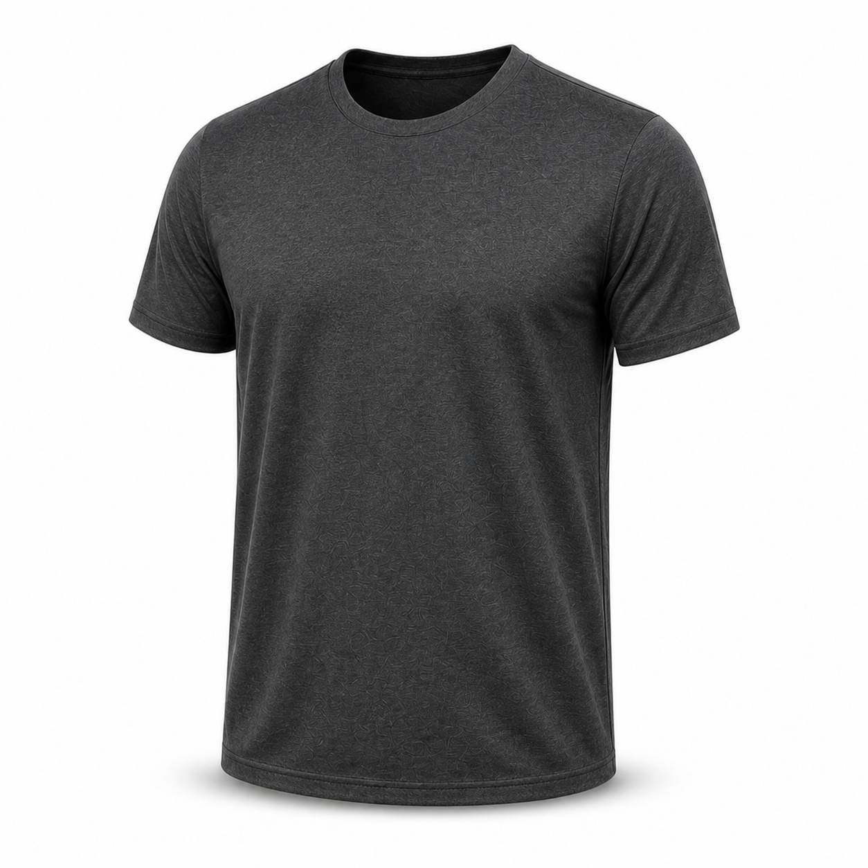 Men's 7-Pack Moisture Wicking Quick Dry Crew Neck T-Shirts - Charcoal