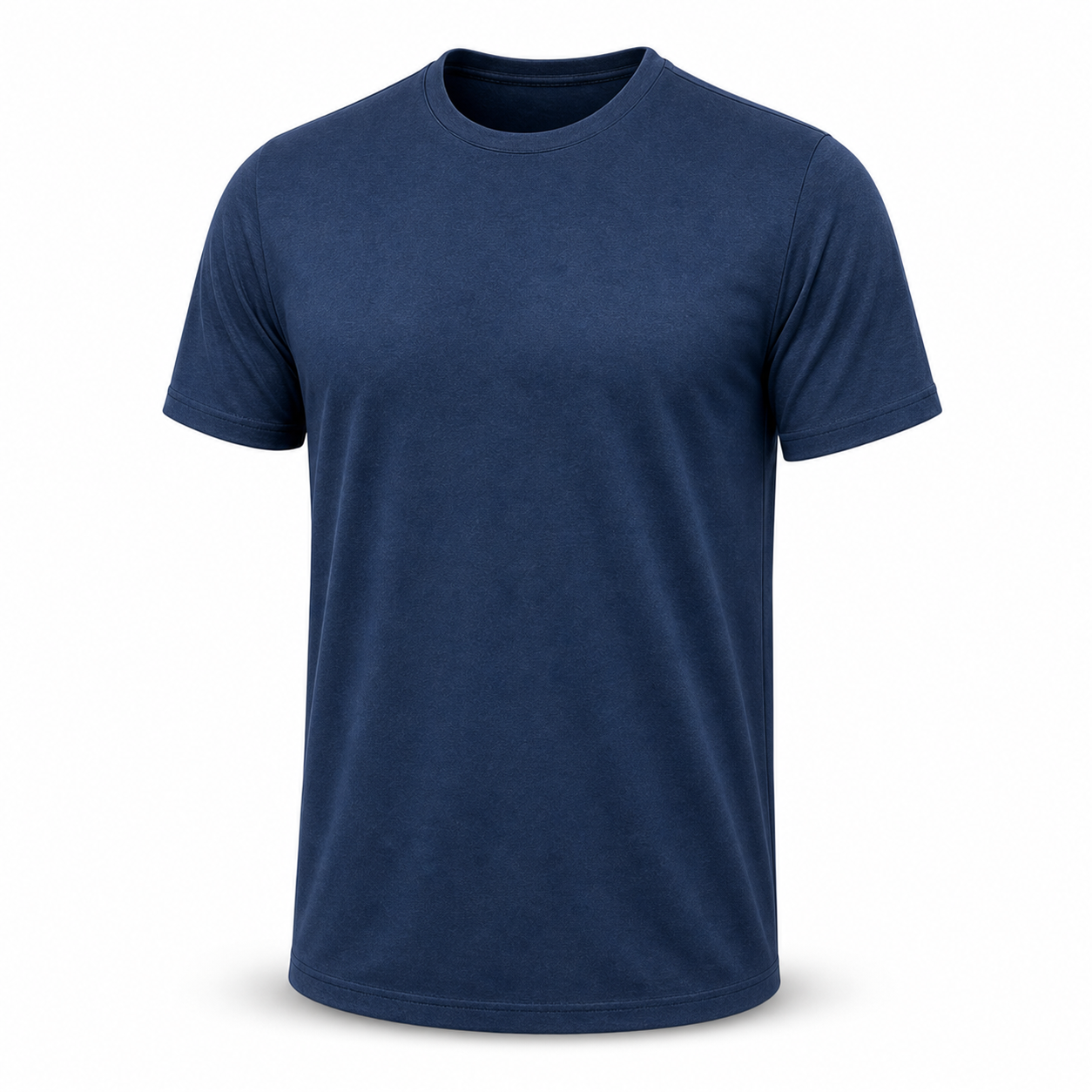 Men's 7-Pack Moisture Wicking Quick Dry Crew Neck T-Shirts - Dark Blue