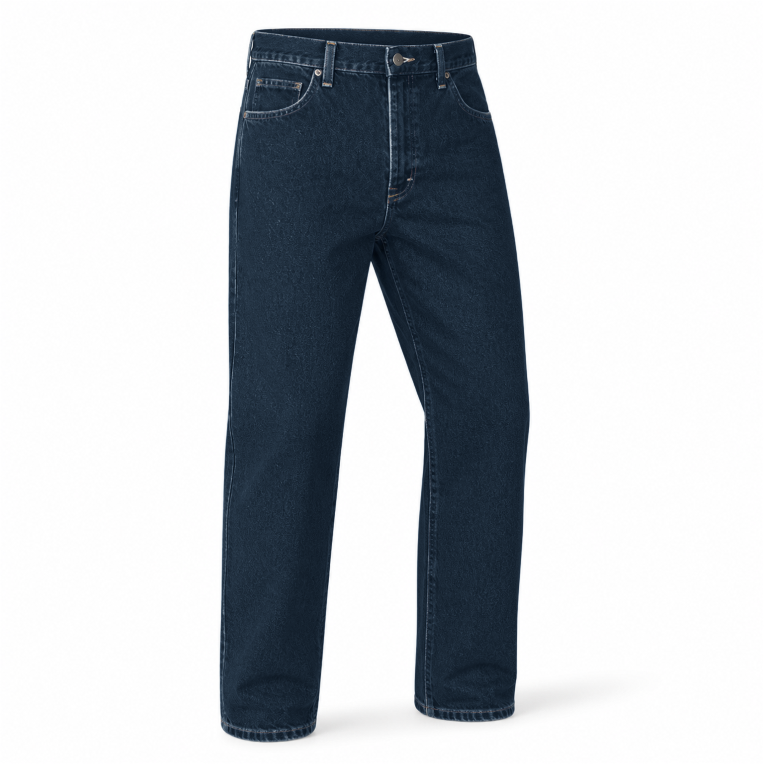 Men's Classic Relaxed Fit Denim Jeans Packs - dark stonewash