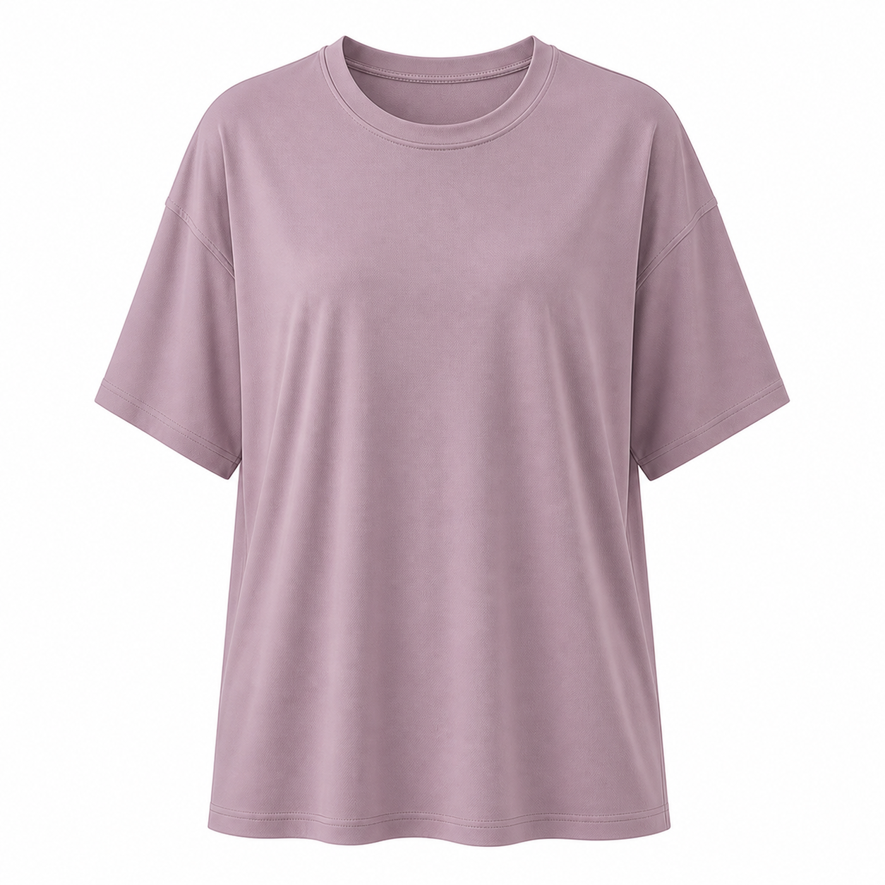 Women's Oversized Quick-Dry Workout T-Shirt Packs - sku dusty mauve