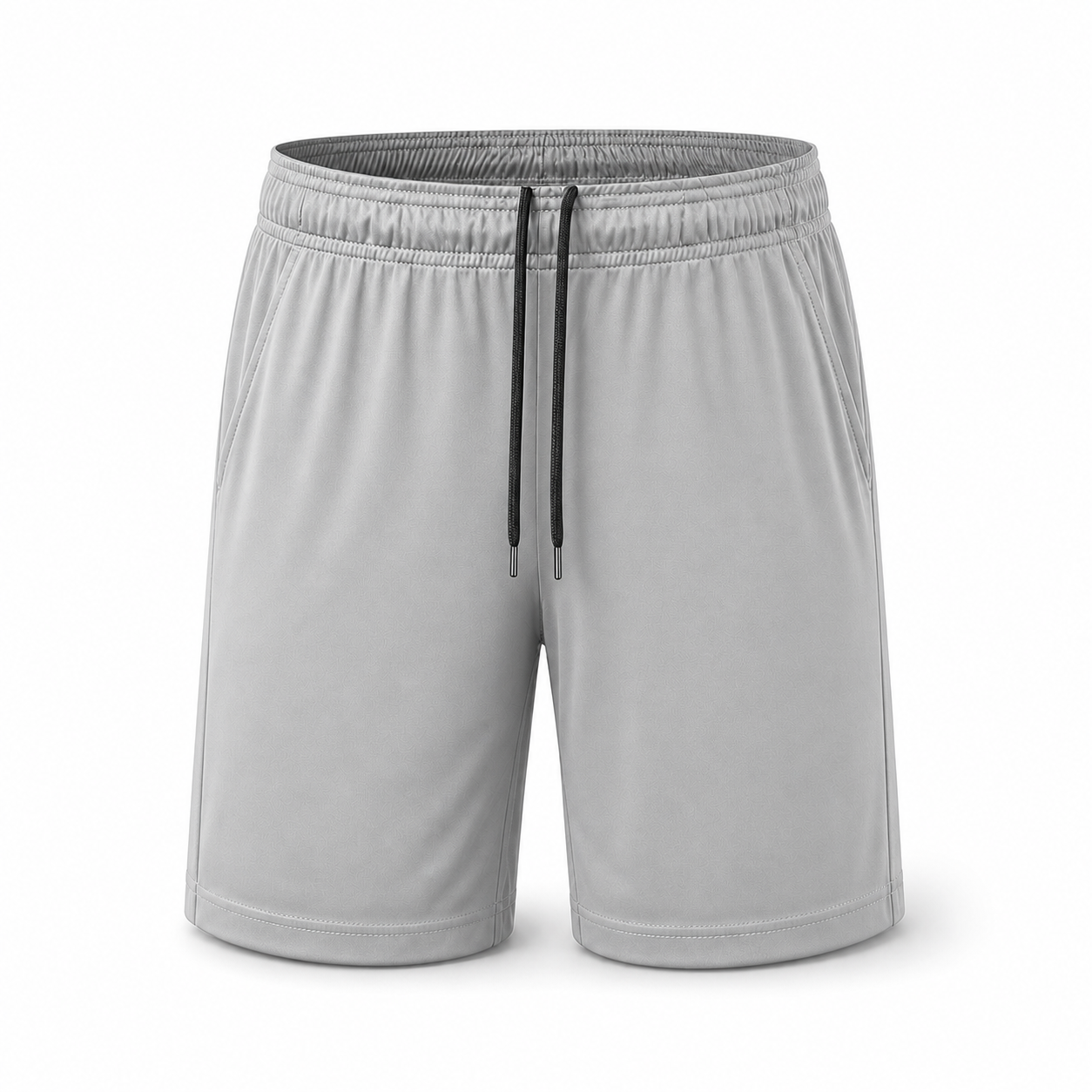 Men's Quick Dry Athletic Gym Shorts Packs - 5-Pack & 8-Pack - Light Grey color option