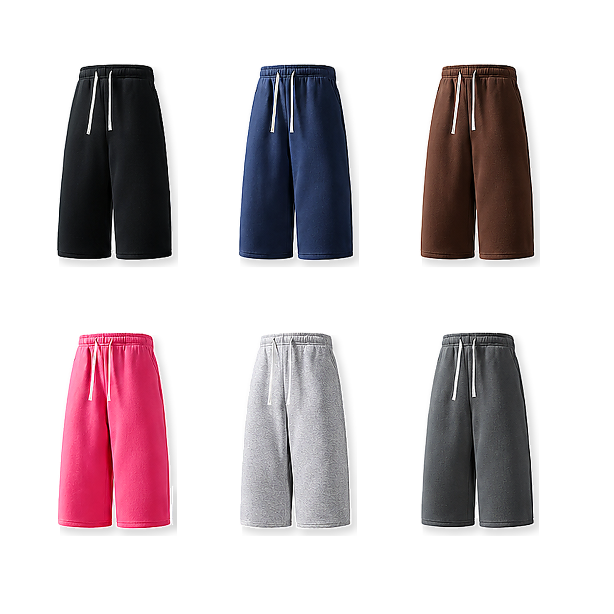 Men's Baggy Capri Sweatshorts Packs SKU option