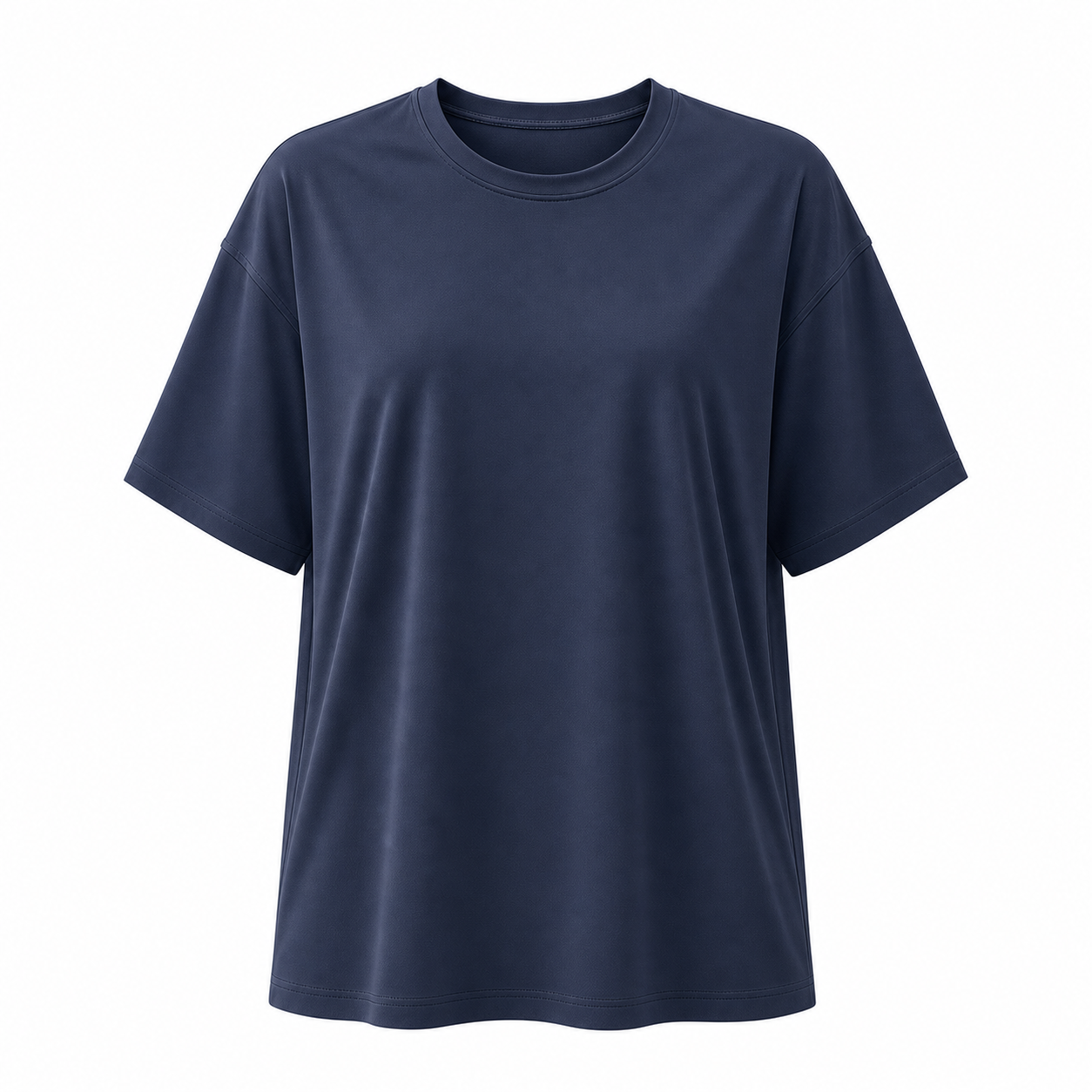 Women's Oversized Quick-Dry Workout T-Shirt Packs - sku navy
