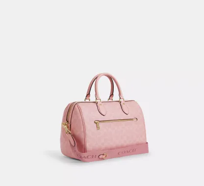 Rowan Large Satchel Bag In Signature Canvas
