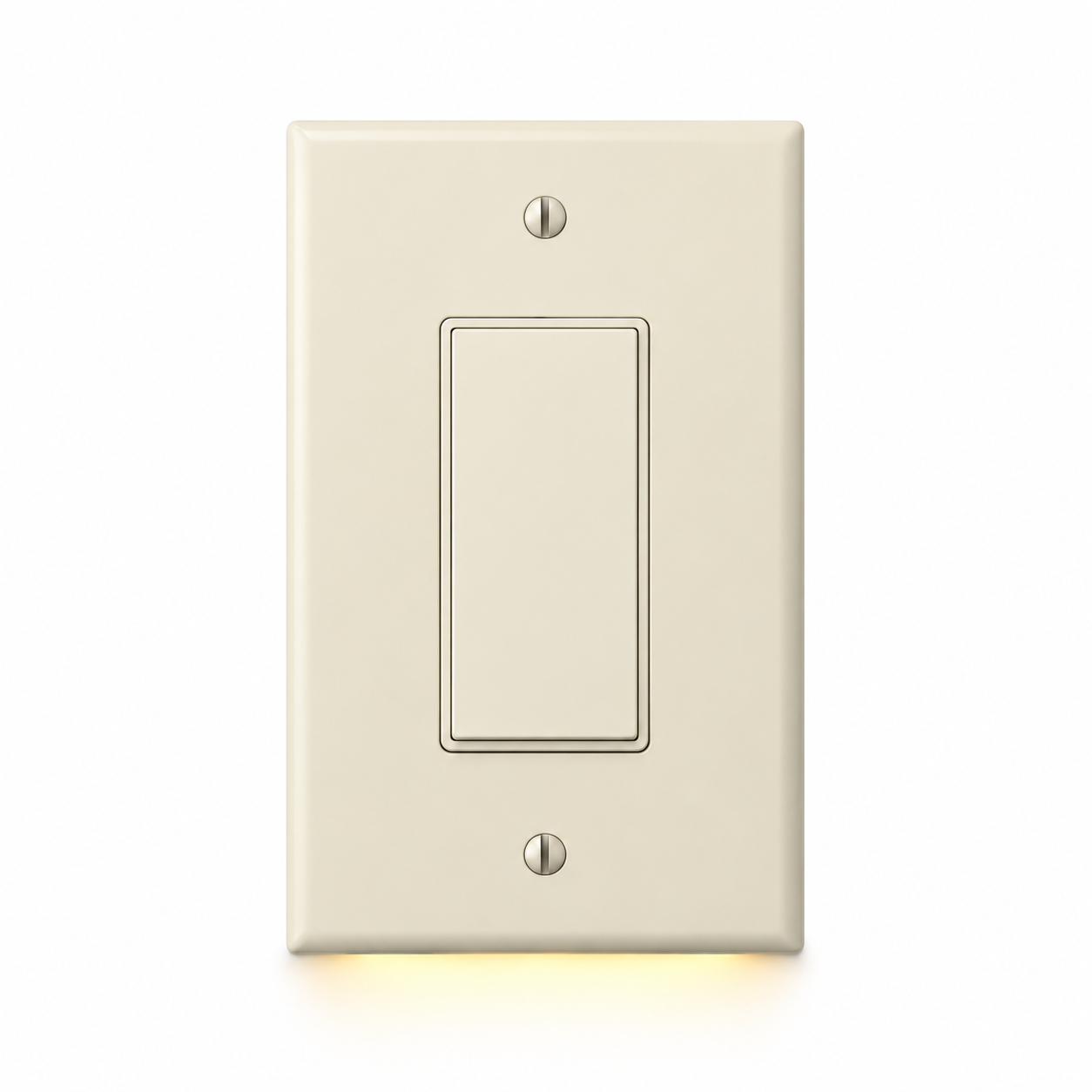 Outlet Wall Plate with LED Night Lights – No Batteries or Wires [UL FCC CSA Certified]
