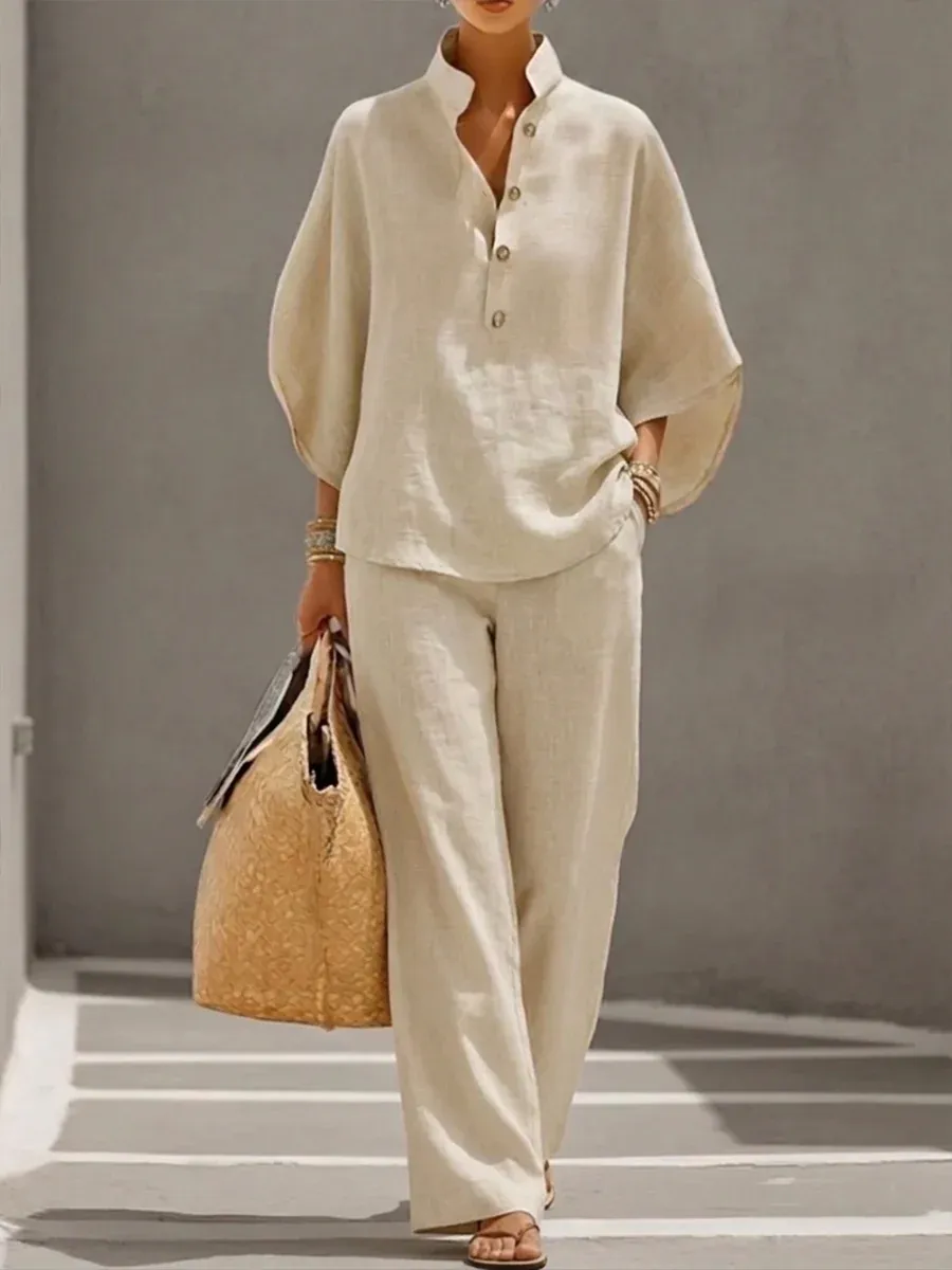 cotton linen dress