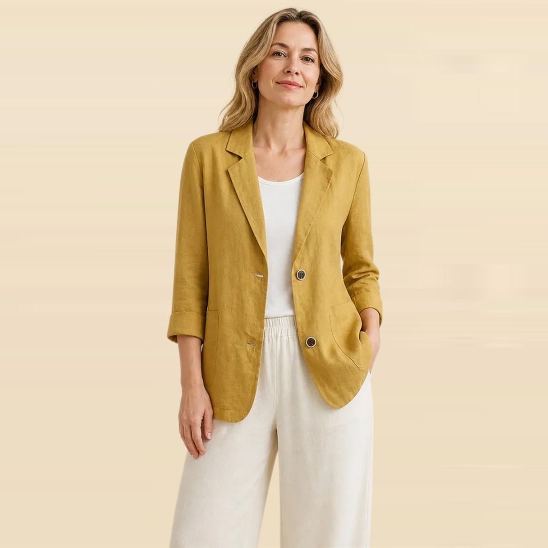 ⏰FINAL CLEARANCE⚡10-Pack Only $39.99⚡Women’s Linen Blazer