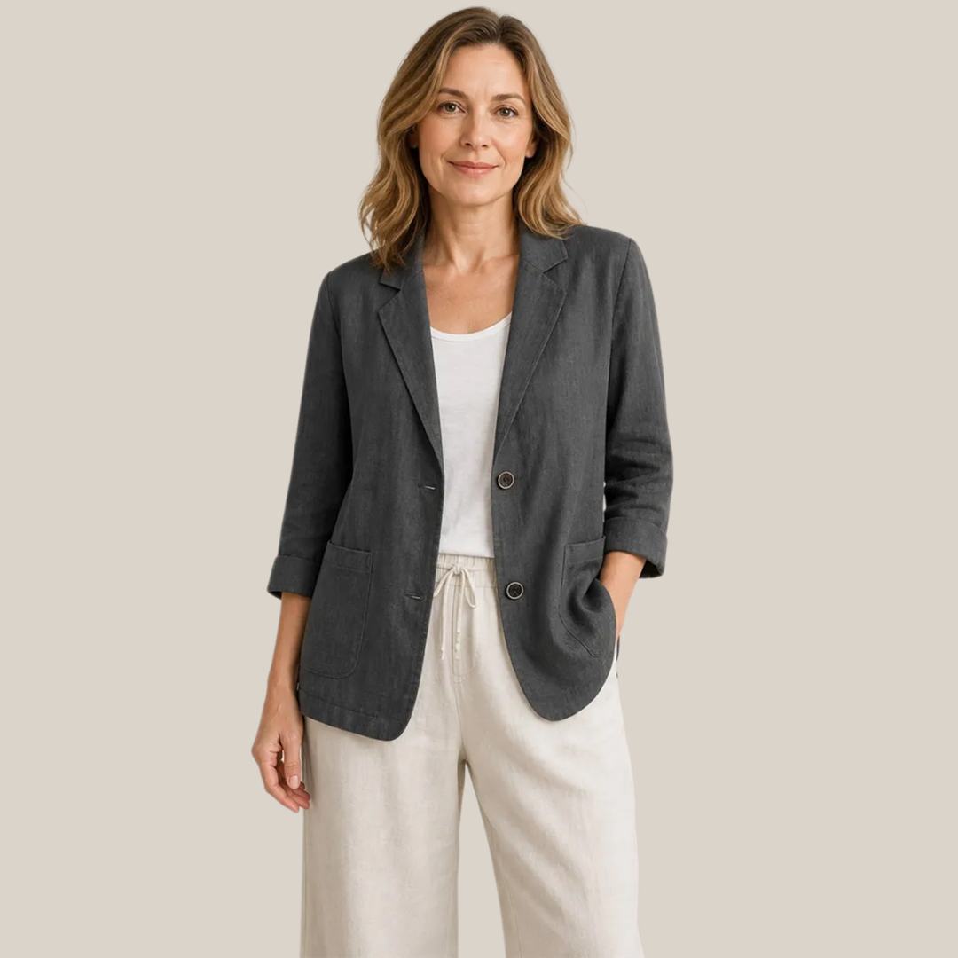 ⏰FINAL CLEARANCE⚡10-Pack Only $39.99⚡Women’s Linen Blazer