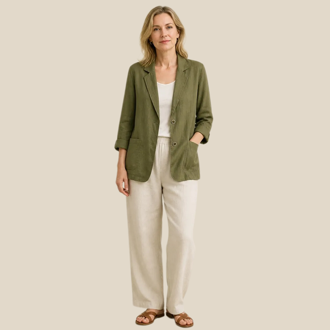 ⏰FINAL CLEARANCE⚡10-Pack Only $39.99⚡Women’s Linen Blazer
