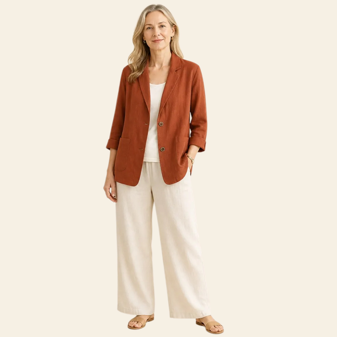 ⏰FINAL CLEARANCE⚡10-Pack Only $39.99⚡Women’s Linen Blazer