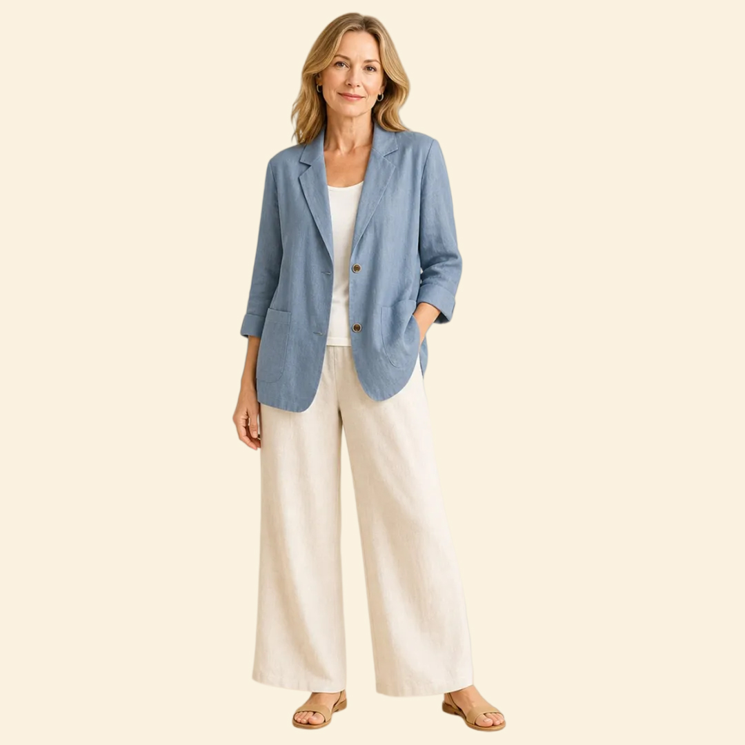 ⏰FINAL CLEARANCE⚡10-Pack Only $39.99⚡Women’s Linen Blazer