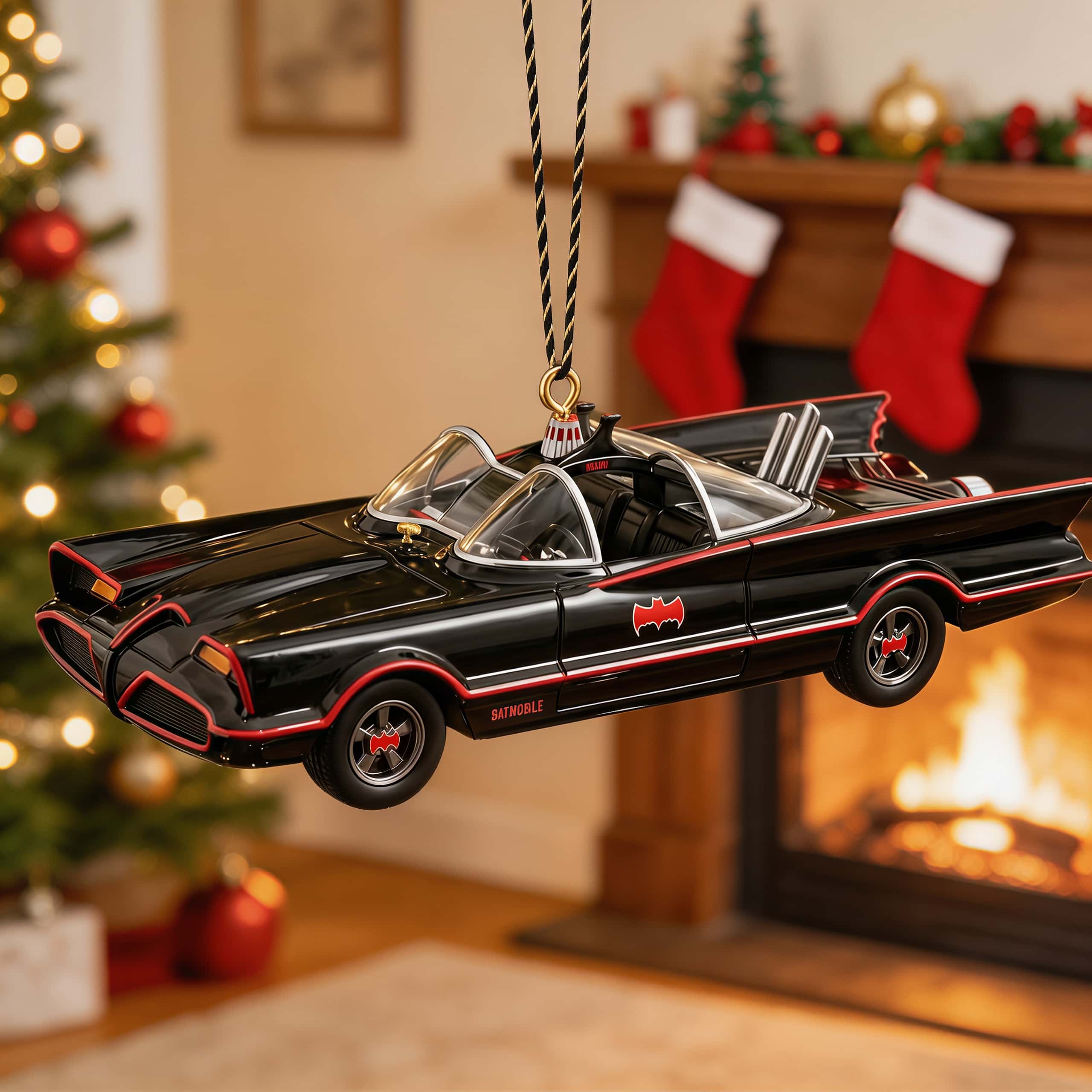 Batmobile 60th Anniversary Edition Christmas Ornament