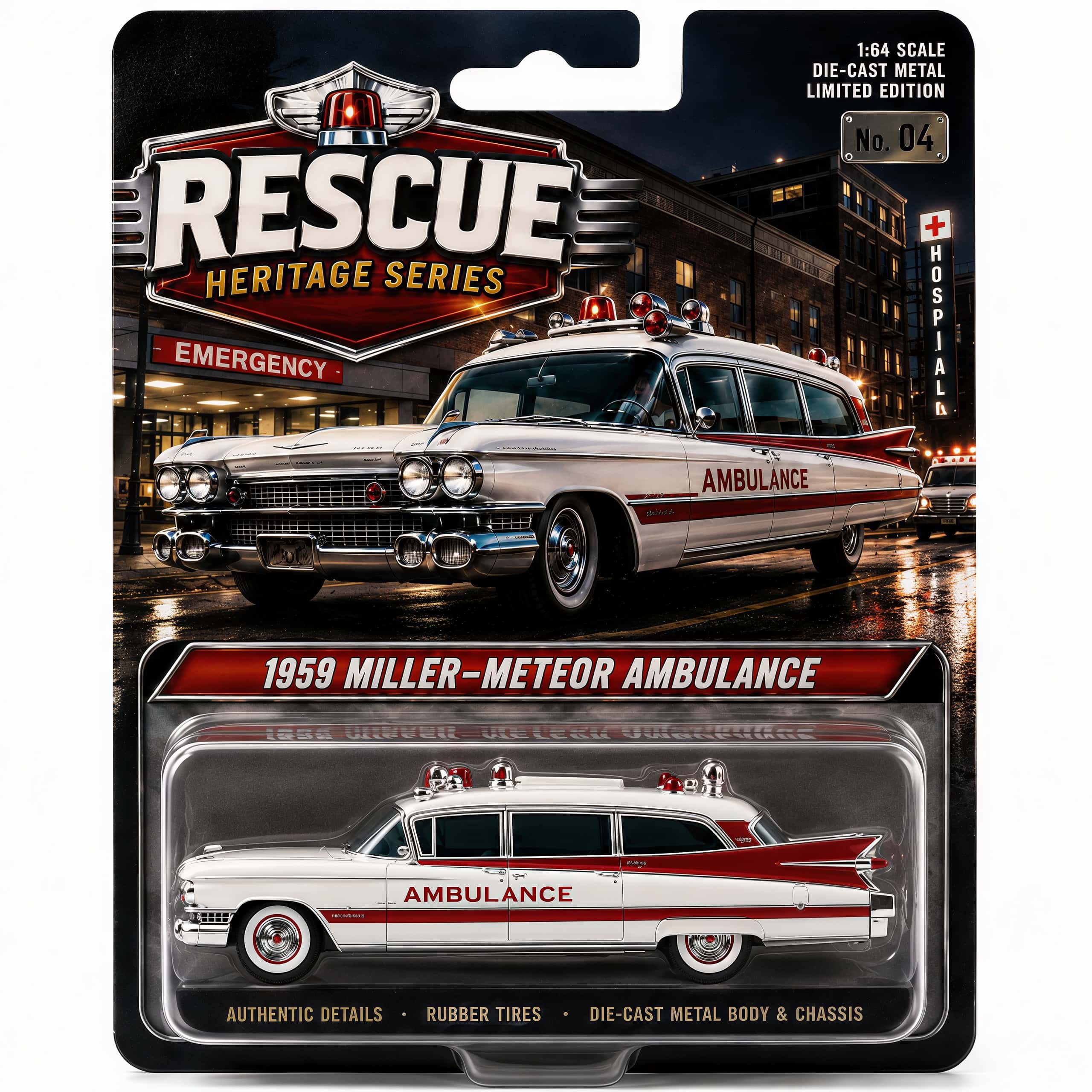 1959 Cadillac Miller-Meteor Ambulance Model