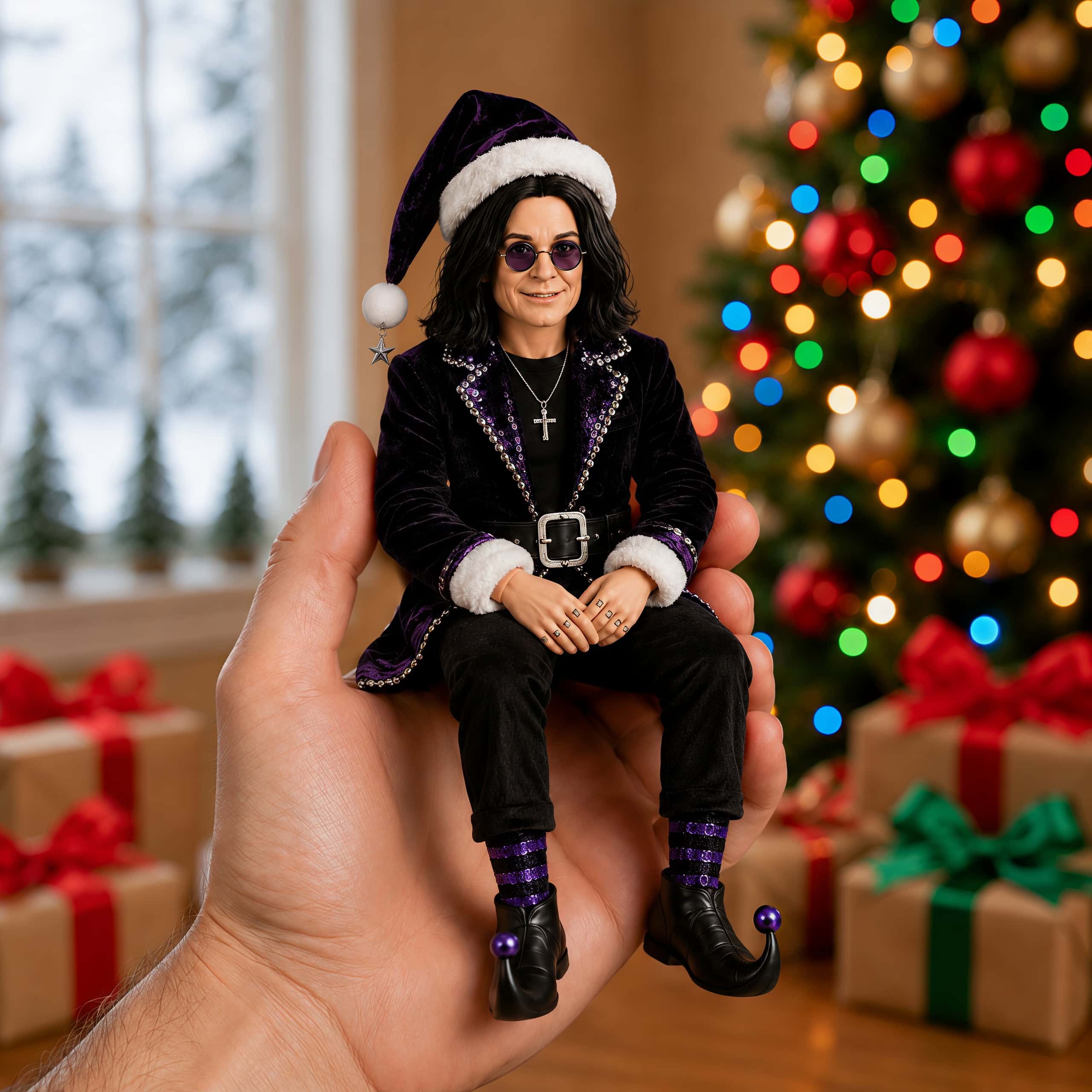 The Dark Prince Elf on the shelf